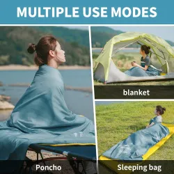 NATUREHIKE NatureSea : Couverture/sac de couchage de camping ultraléger et polyvalent